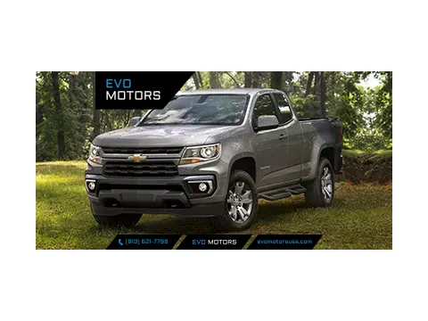 Black 2022 Chevrolet Colorado 2WD LT Extended Cab Long Bed 2LT w/Rear Doors for sale in Seffner, FL