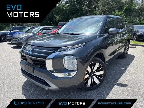 Gray 2025 Mitsubishi Outlander Trail Edition 4WD w/3ROW LTHR. for sale in Seffner, FL