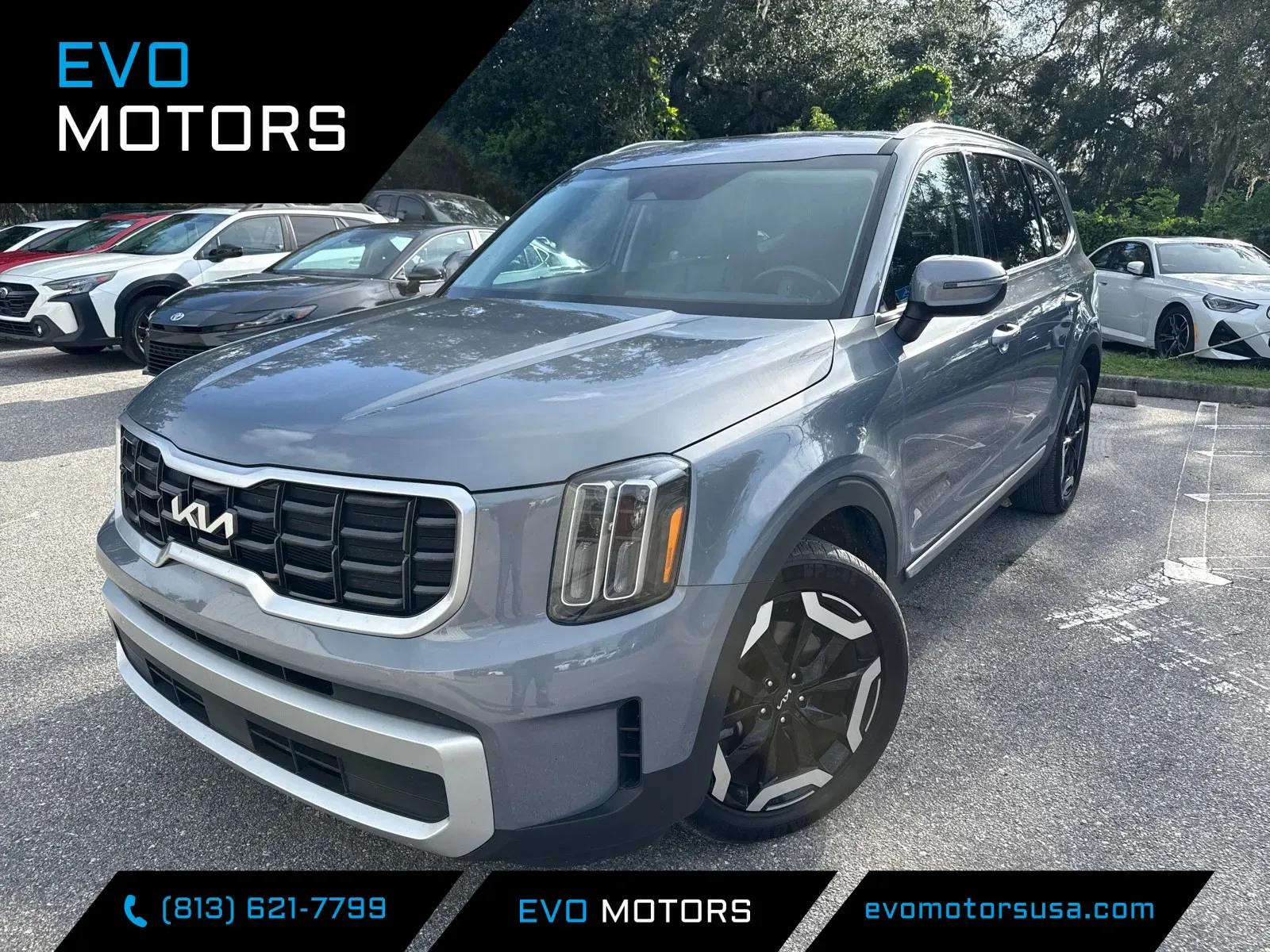 Silver 2025 Kia Telluride S for sale in Seffner, FL
