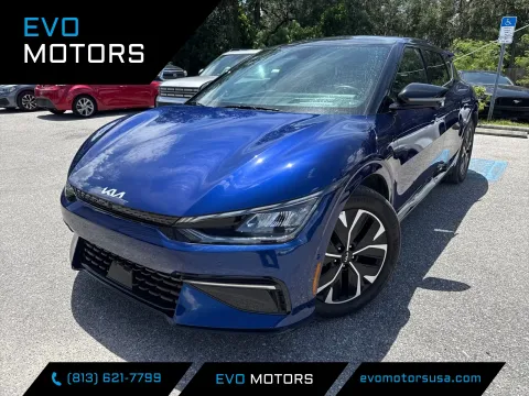 Blue 2023 Kia EV6 GT-Line for sale in Seffner, FL