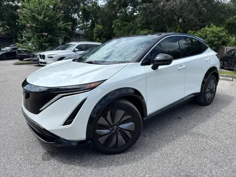 Photos of 2024 Nissan ARIYA EVOLVE+ * LTHR * PANO * NAV for sale in Seffner, FL at Evo Motors