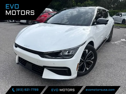 White 2023 Kia EV6 GT-Line for sale in Seffner, FL
