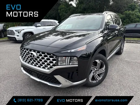 Black 2023 Hyundai Santa Fe SEL W/ PREMIUM PACKAGE * LTHR * PANO for sale in Seffner, FL