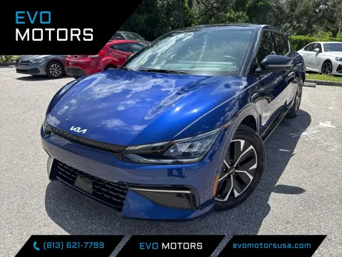 Blue 2023 Kia EV6 GT-Line for sale in Seffner, FL