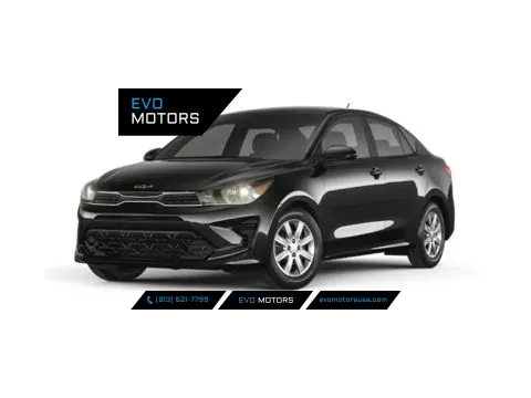 Blue 2022 Kia Rio S for sale in Seffner, FL