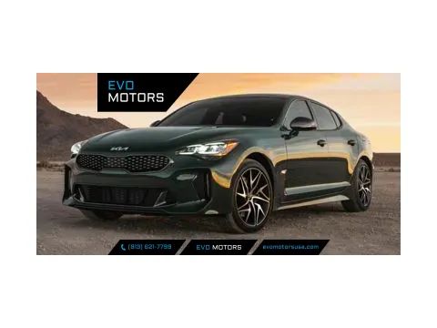 Black 2022 Kia Stinger GT1 V6 * LTHR. * SUNROOF for sale in Seffner, FL