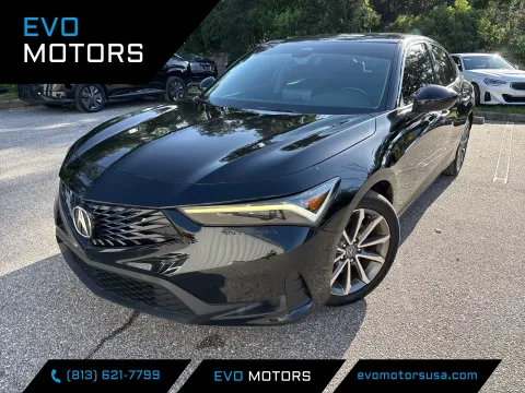 Black 2023 Acura Integra for sale in Seffner, FL