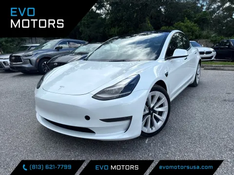 White 2023 Tesla Model 3 for sale in Seffner, FL