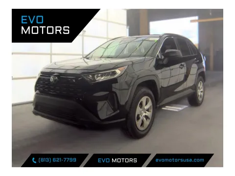 Black 2019 Toyota RAV4 LE for sale in Seffner, FL