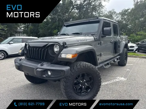 Unknown 2021 Jeep Gladiator Willys 4x4 for sale in Seffner, FL