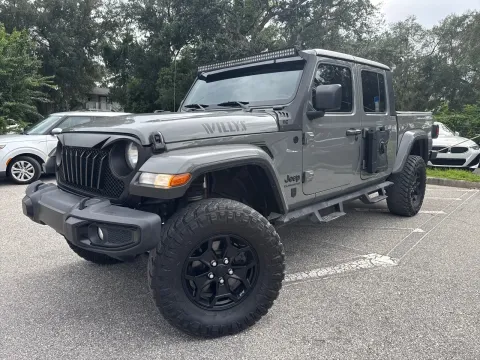Photos of 2021 Jeep Gladiator Willys 4x4 for sale in Seffner, FL at Evo Motors