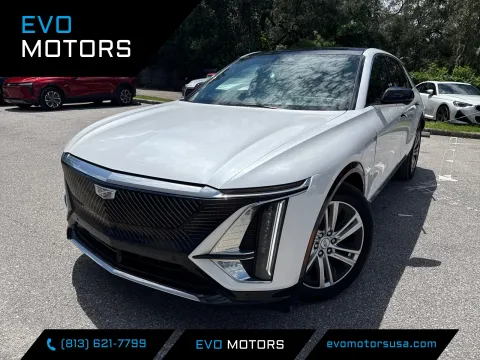 White 2024 Cadillac LYRIQ Tech for sale in Seffner, FL