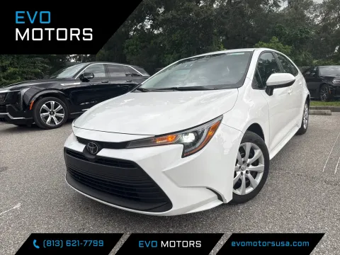 White 2025 Toyota Corolla LE for sale in Seffner, FL