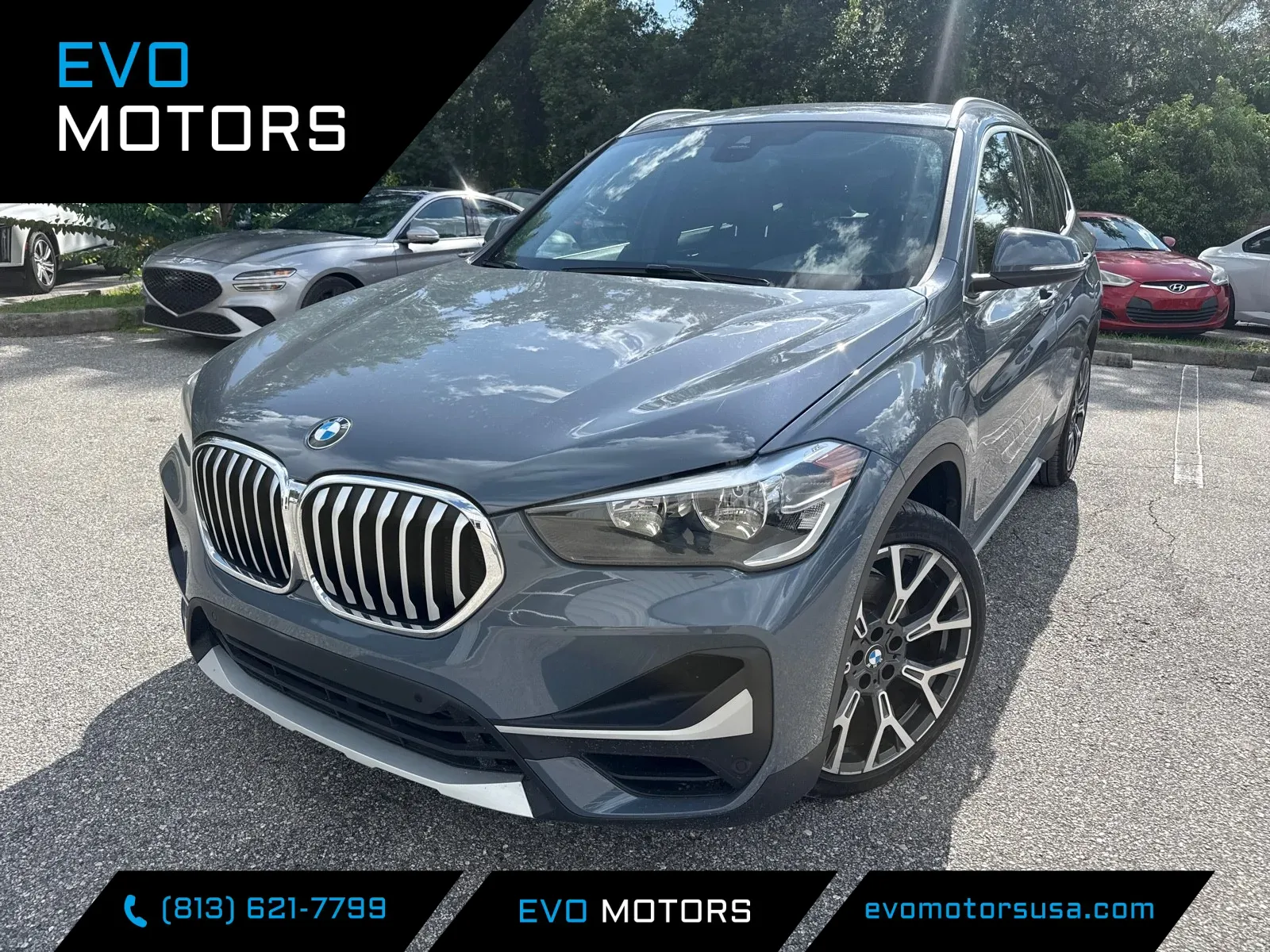 Gray 2021 BMW X1 sDrive28i for sale in Seffner, FL