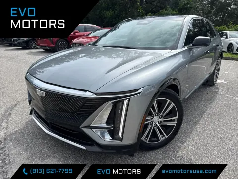 Silver 2024 Cadillac LYRIQ Luxury for sale in Seffner, FL