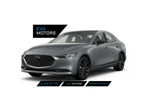 Gray 2025 Mazda Mazda3 Sedan 2.5 S Carbon Edition for sale in Seffner, FL