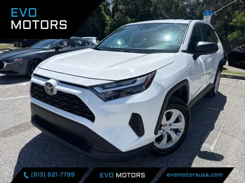 White 2025 Toyota RAV4 LE for sale in Seffner, FL