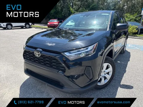 Black 2025 Toyota RAV4 LE for sale in Seffner, FL
