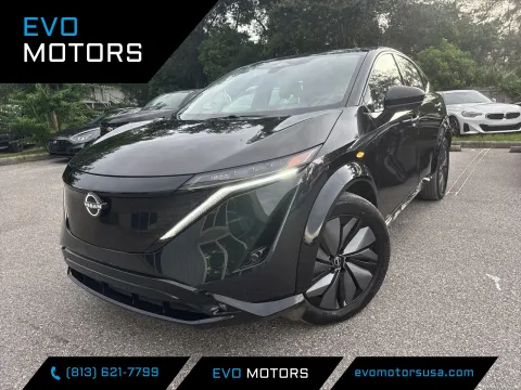Green 2023 Nissan ARIYA EVOLVE+ for sale in Seffner, FL