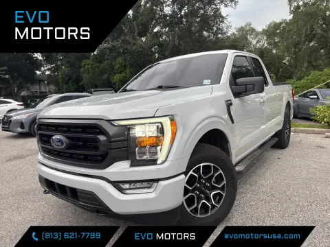 Gray 2023 Ford F-150 XLT Extended Cab Medium Bed w/SPORT APPEARANCE & OFF ROAD PKG for sale in Seffner, FL