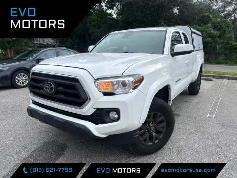 White 2022 Toyota Tacoma SR for sale in Seffner, FL