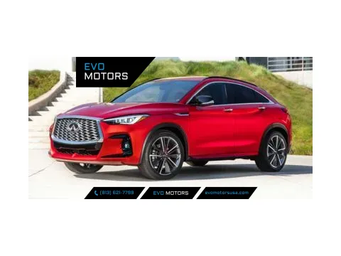 White 2023 INFINITI QX55 LUXE for sale in Seffner, FL