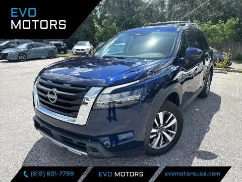 Blue 2023 Nissan Pathfinder SL for sale in Seffner, FL