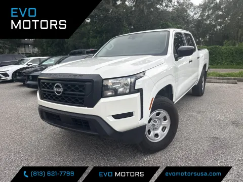 White 2024 Nissan Frontier S Crew Cab 4X4 for sale in Seffner, FL