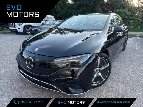 Black 2023 Mercedes-Benz EQE 350 4MATIC Sedan * AMG LINE * EXC. PKG * for sale in Seffner, FL