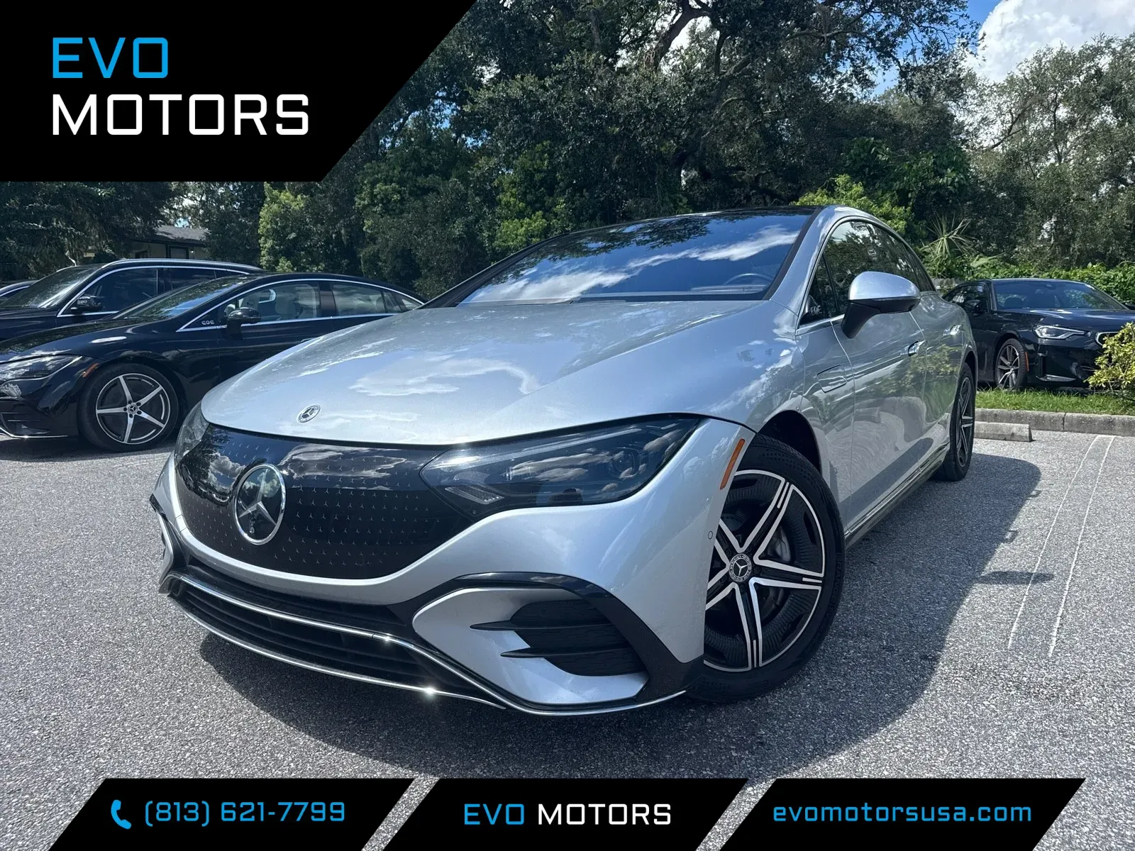 Silver 2023 Mercedes-Benz EQE 350+ Sedan * AMG LINE * EXCLUSIVE PKG * DIGITAL LIGHT PKG * for sale in Seffner, FL