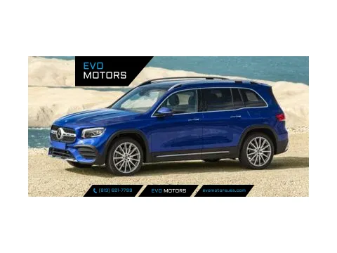 Blue 2022 Mercedes-Benz GLB 250 for sale in Seffner, FL