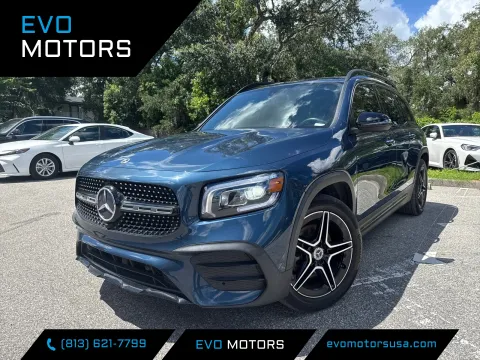 Blue 2022 Mercedes-Benz GLB 250 W/AMG LINE & NIGHT PKG. for sale in Seffner, FL