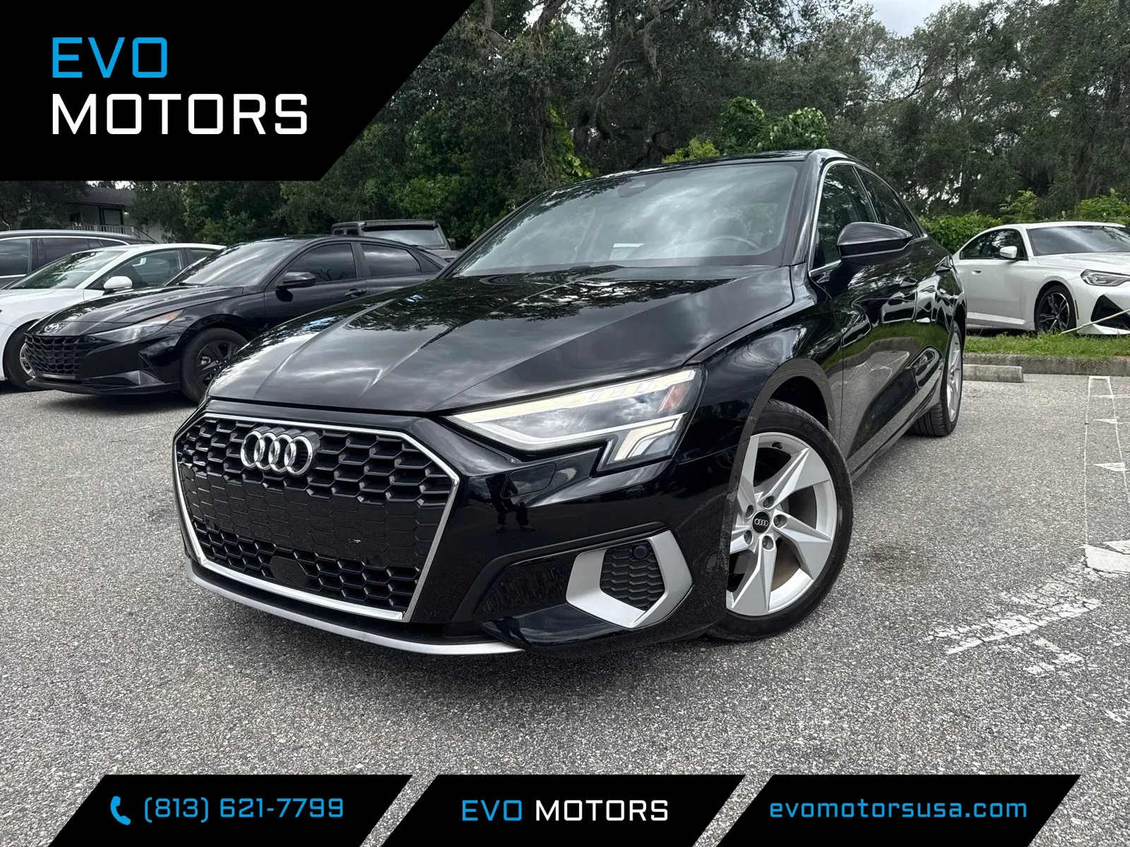Black 2023 Audi A3 Premium for sale in Seffner, FL