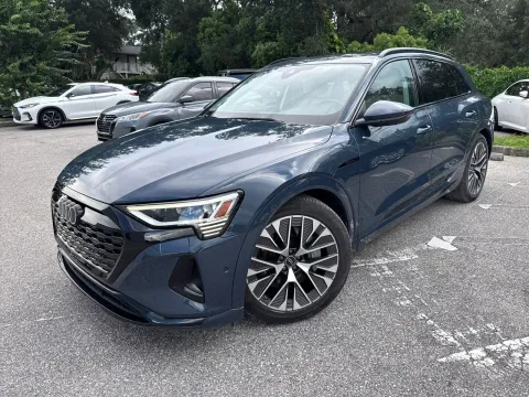 Photos of 2024 Audi Q8 e-tron Premium Plus w/BLACK OPTIC PACKAGE for sale in Seffner, FL at Evo Motors