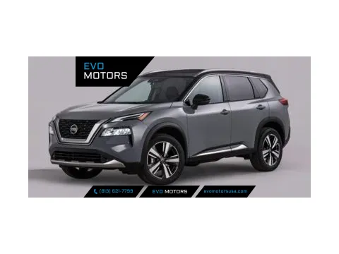 White 2023 Nissan Rogue SV for sale in Seffner, FL