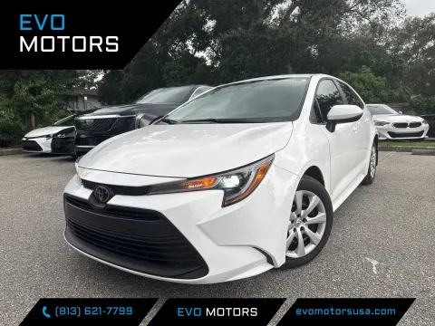 White 2025 Toyota Corolla LE for sale in Seffner, FL