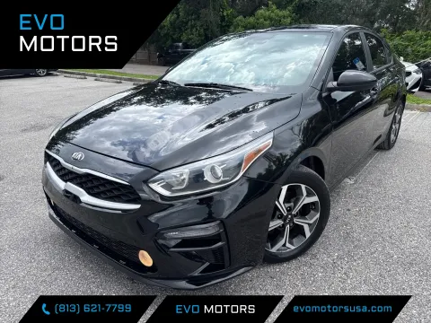 Black 2021 Kia Forte LXS for sale in Seffner, FL