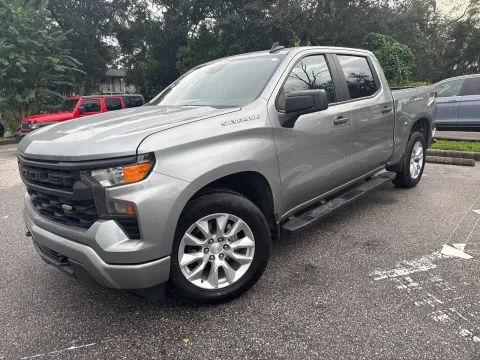 Another view of 2023 Chevrolet Silverado 1500 Custom Crew Cab Short Bed 1CX for sale in Seffner, FL at Evo Motors