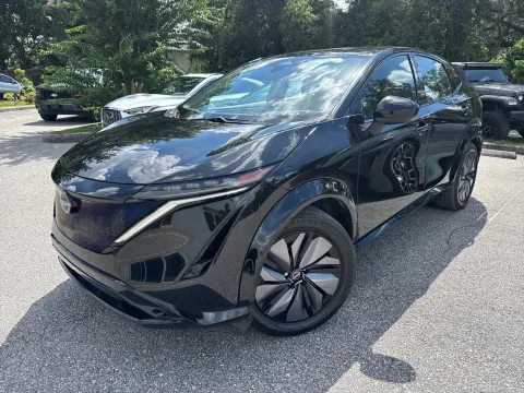 Photos of 2024 Nissan ARIYA ENGAGE+ AWD w/LTHR & NAV for sale in Seffner, FL at Evo Motors