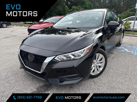 Black 2020 Nissan Sentra S for sale in Seffner, FL