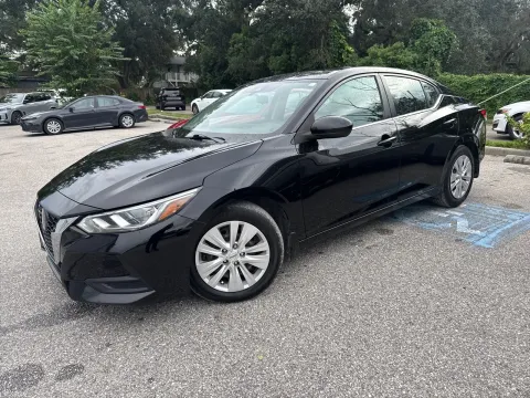 Another view of 2020 Nissan Sentra S for sale in Seffner, FL at Evo Motors