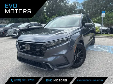 Silver 2024 Honda CR-V Hybrid Sport for sale in Seffner, FL