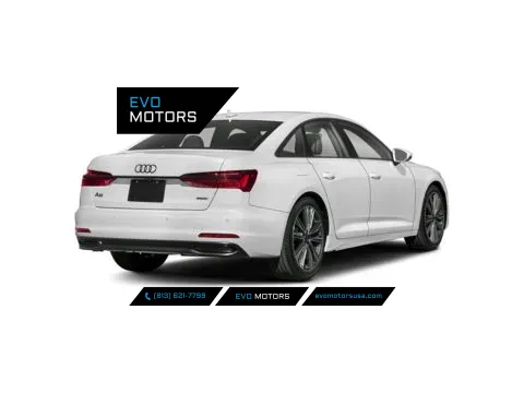 White 2023 Audi A6 Sedan Premium Plus for sale in Seffner, FL