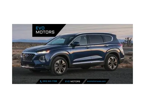 Silver 2020 Hyundai Santa Fe Limited * LTHR * PANO * SOUND * for sale in Seffner, FL