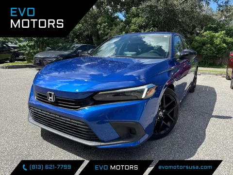Blue 2023 Honda Civic Sedan Sport for sale in Seffner, FL