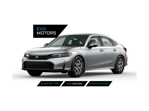 Silver 2026 Honda Civic Sedan LX for sale in Seffner, FL