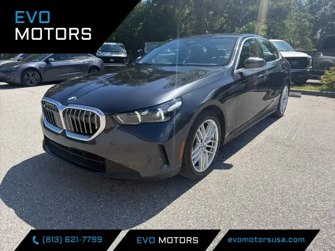 Gray 2025 BMW 5 Series 530i for sale in Seffner, FL