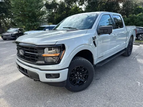 Photos of 2024 Ford F-150 Hybrid XLT Crew Cab 4WD w/BLACK APPEARANCE PACKAGE for sale in Seffner, FL at Evo Motors