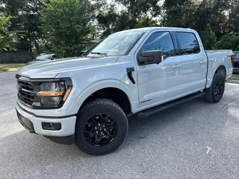 Another view of 2024 Ford F-150 Hybrid XLT Crew Cab 4WD w/BLACK APPEARANCE PACKAGE for sale in Seffner, FL at Evo Motors