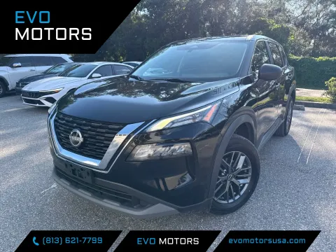 Black 2023 Nissan Rogue S for sale in Seffner, FL